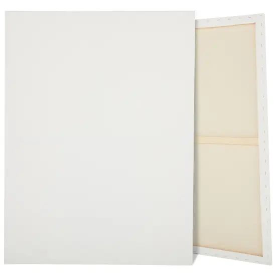 Stretched White 30x40 Canvas Boards for Painting for Artists, Acrylic, Oil Paints (2 Pack) {1}