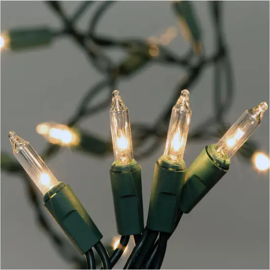 50-Count Clear Christmas Light Set {3}