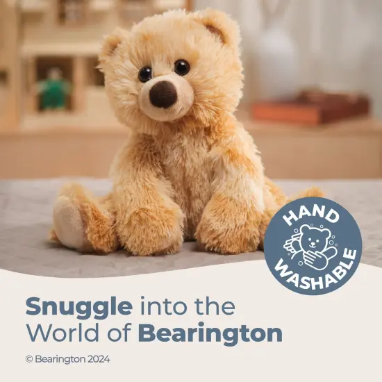 Bearington Lil&rsquo; Kipper Plush Teddy Bear: Classic Hand-Sewn 11.5&rdquo; Light Brown Stuffed Bear, with Soft Shaggy Plush Faux-Fur and Premium Fill, Great Birthday for Collectors of All Ages, For Ages 3-14 {3}