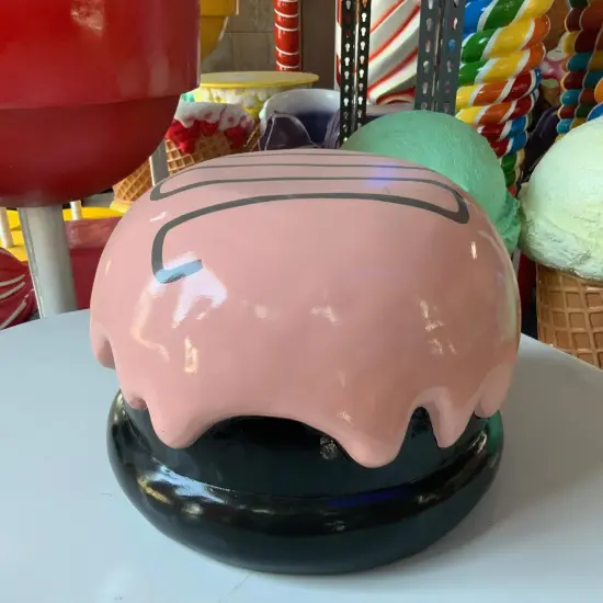 Pink Mallow Chocolate Truffle Over Sized Statue {4}