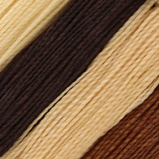 The Beadsmith Brazillian Waxed Cord Mix Java Vibes {3}