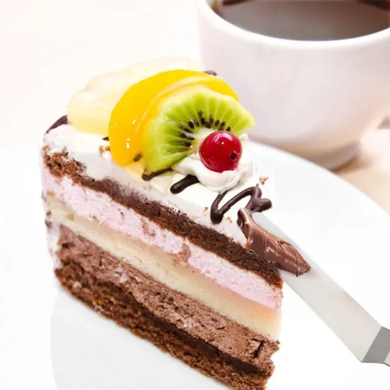 Offset Frosting Cake Knife set of 3 Black 6 8 & 10 Inch Angled Icing Spatula for Decorating {4}