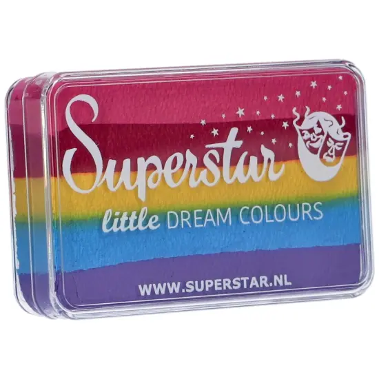 Superstar Little Dream Face Paint Colours - 30gr Little Rainbow {1}