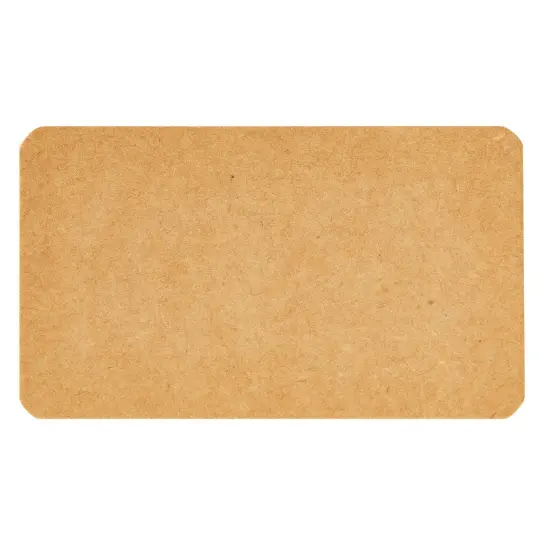 250-Pack Blank Index Cards, 2x3.5 in Flashcards for Studying, Small Kraft Paper Cardstock for Making Business Cards, Playing Cards, Gift Tags, Crafts, Bulk Pack, Brown {7}
