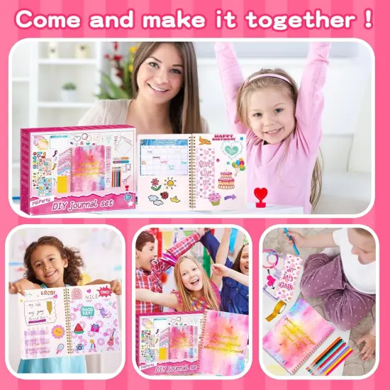 DIY Journal Kit with Stickers & Scrapbook Supplies {5}