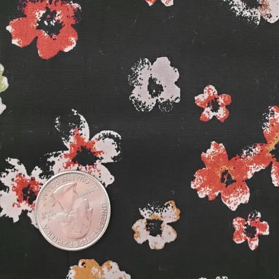 1 Yard Cotton Poplin Solid Black Fabric Medium Weight 58/60" Width Apparel Sewing {3}