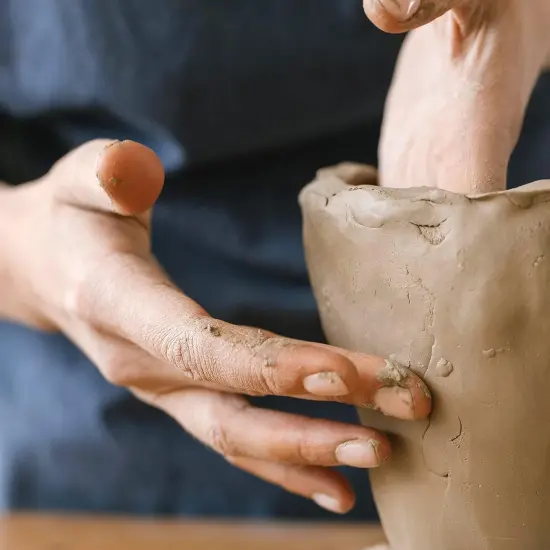 Supreme Artist's Air-Dry Modelling, 2.2 pounds, White Clay {4}