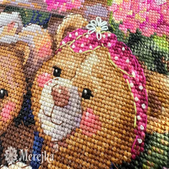 Garden Friends K-265 Counted Cross-Stitch Kit {6}