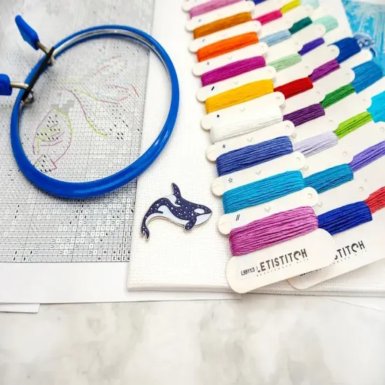 Sea Life L9911 Counted Cross Stitch Kit {4}