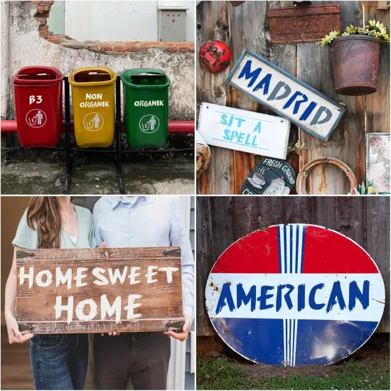 36Pcs Reusable Letter Stencils(Painting) {5}