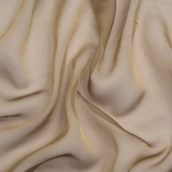 1 Yard Dark Khaki Iridescent Silk Voile 54" Wide Sheer Fabric for Evening Gowns & Blouses {1}