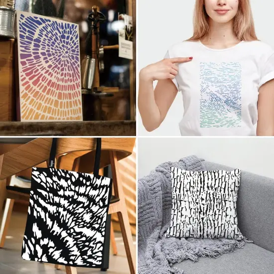 8 Pieces Abstract Geometry(1) {3}