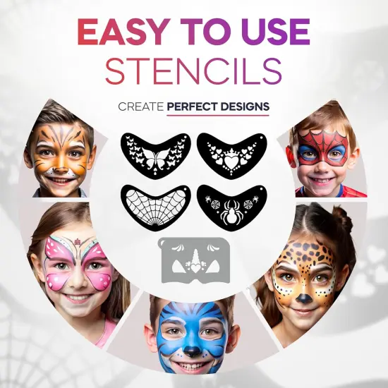 Face Paint Kit(multicolor) {4}