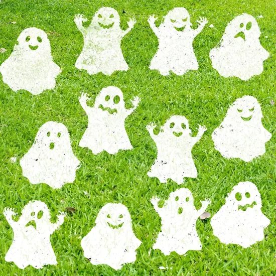 Halloween Stencils for Crafts Reusable for Painting Lawn(Ghost) {1}