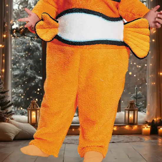 Adorable Finding Nemo Baby Costume with Soft Headpiece {3}