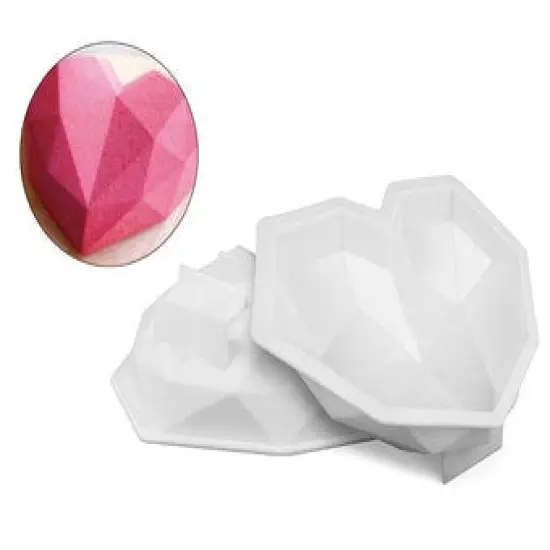 Heart Cake Silicone Mold {2}