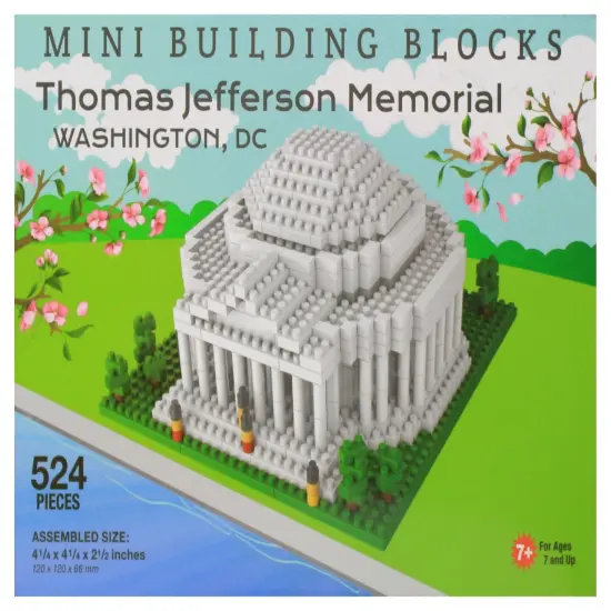 Mini Building Blocks - Thomas Jefferson Memorial {2}