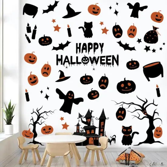 Halloween Wall Sticker Decorations {2}