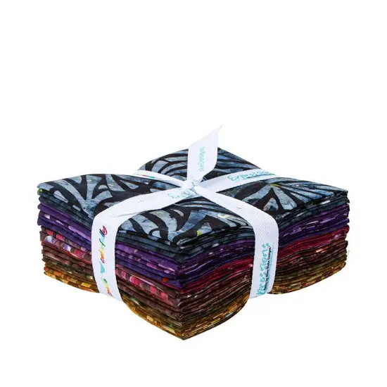 Express Yourself! Batiks Fat Quarter Bundle in Color Beads by Riley Blake Designs for Riley Blake (FQ-23252-12) {1}