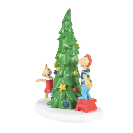 Kitcheniva Who-Ville Christmas Tree Grinch Village Christmas Ornament {3}