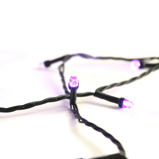 Perfect Holiday 300 LED String Light Super Bright Roll Purple {1}