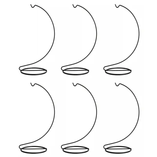 Kitcheniva 10" Ornament Display Stand Wire Hanger Holders Pack of 6 {1}
