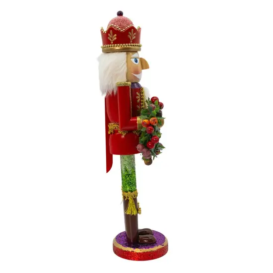 Kurt Adler 15-Inch Wooden Sugar Frost Nutcracker {2}