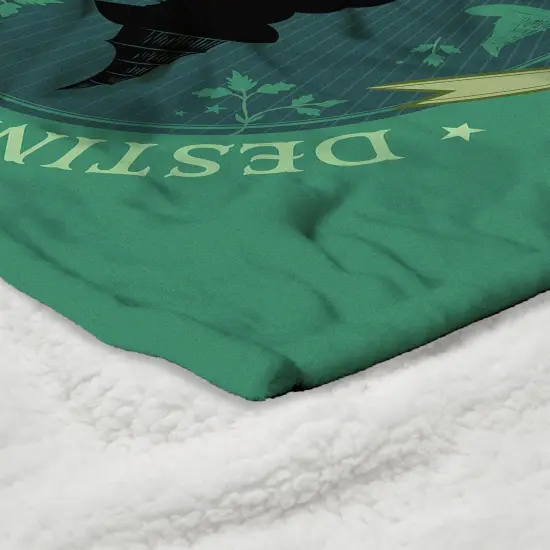 Universal Wicked Silk Touch Sherpa Throw Blanket Destined to Fly {5}
