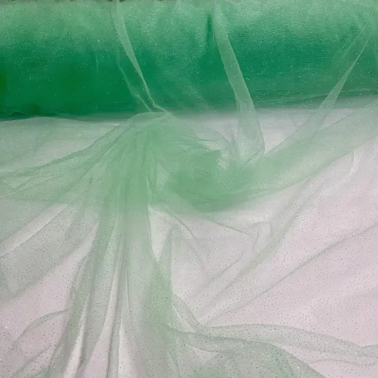 1 Yard Glitter Mesh Fabric 60" Width, 100% Polyester Sheer Sparkle for Dresses & Decor Rose Gold {7}