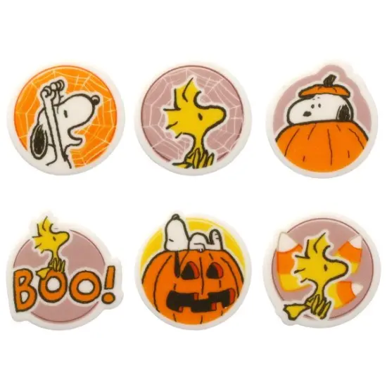 Peanuts&reg; Snoopy&reg; Happy Halloween Sweet D&eacute;cor&reg; Edible Decorations 12ct {1}