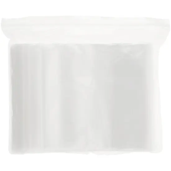 Plymor 6" x 14", 2 Mil Zipper Reclosable Plastic Bags {4}