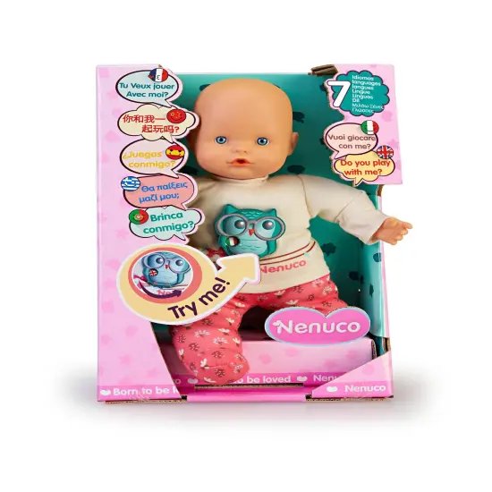 Nenuco 7 Languages Multilingual Doll {1}