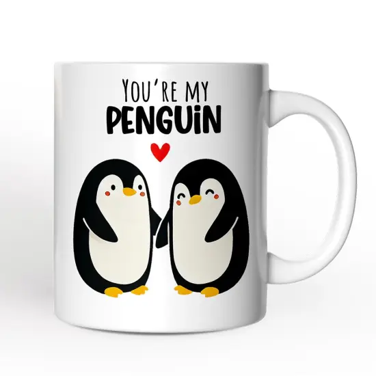 You're my PenguinMug for Couple, Mate for Life Adorable Penguin Lover Gift {1}