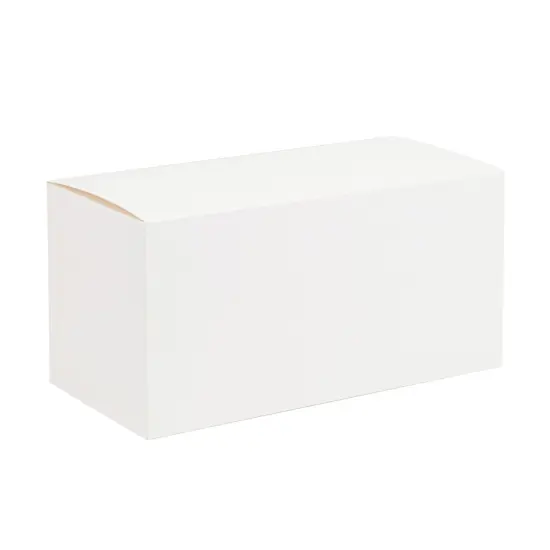 20 Pack White Gift Boxes With Lids for Wrapping, Shipping, 9 x 4.5 x 4.5 Inch Cardstock Paper Bridesmaid Boxes for Gifts {7}