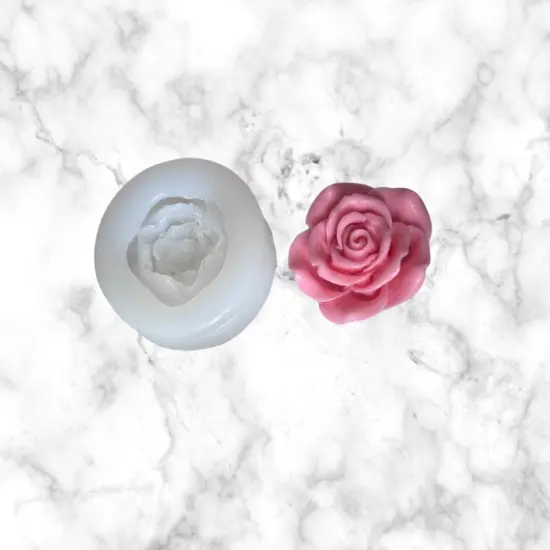 Rose Bloom Silicone Mold {4}