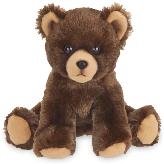 Bearington Lil' Grizby The Brown Grizzly Teddy Bear Plush, 7 Inch Bear Stuffed Animal, For Ages 3-14 {1}