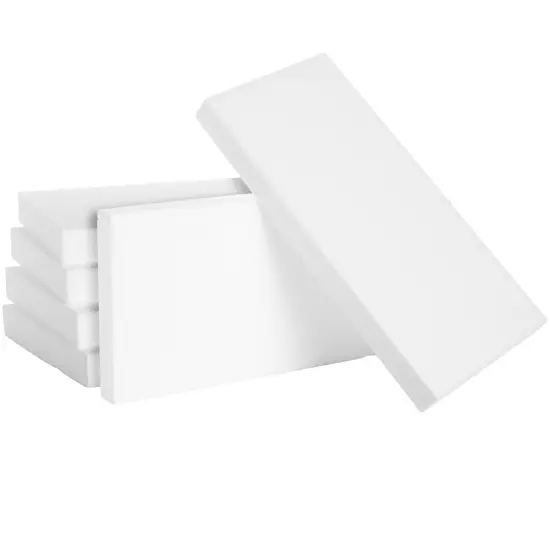 6 Pack Craft Foam Sheets, 1 Inch Thick Rectangle Blocks for Floral Arrangements, DIY Projects, Packing (12 x 6 x 1 in) White {1}