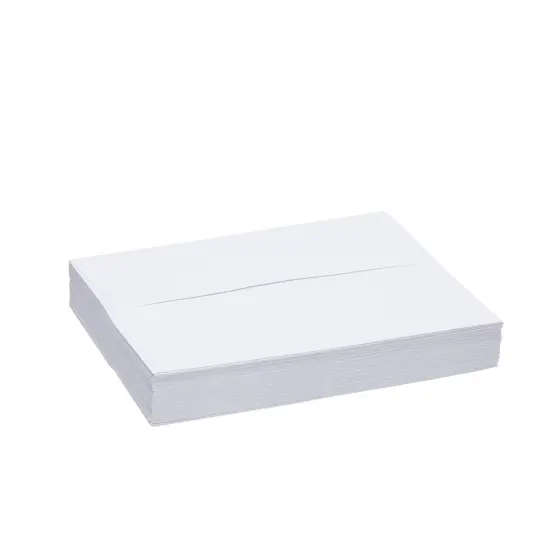 A7 Invitation Envelopes with Gold Lining for Wedding (White, 5x7 In, 50 Pack) {5}