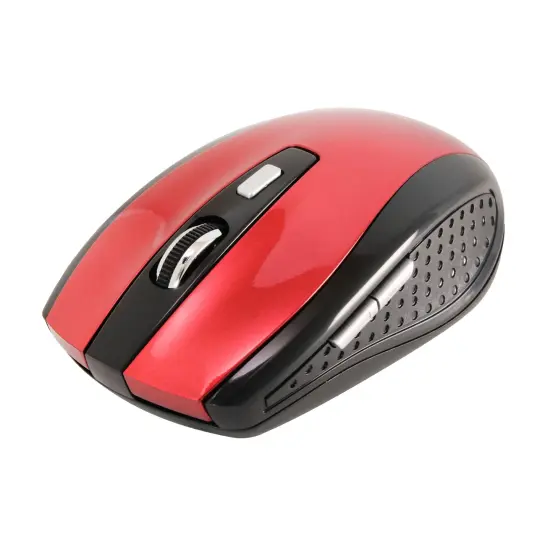 Insten Wireless Mouse, 2.4G Cordless Optical Mouse with Adjustable DPI for Laptop, Computer, Chromebook, Desktop, Mac, Red {1}