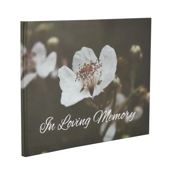 In Loving Memory Funeral Guest Book for Memorial Service, Celebration of Life (94 Pages, 11 x 8.5 in) Multicolor {5}
