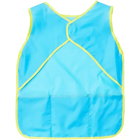 Bright Creations 4 Pack Kids Apron for Ages 3&ndash;14, Waterproof Smock for Painting and Crafts (Red and Blue) {6}