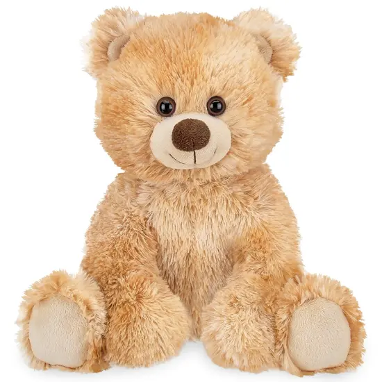 Bearington Lil&rsquo; Kipper Plush Teddy Bear: Classic Hand-Sewn 11.5&rdquo; Light Brown Stuffed Bear, with Soft Shaggy Plush Faux-Fur and Premium Fill, Great Birthday for Collectors of All Ages, For Ages 3-14 {1}