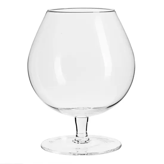 30oz Whiskey and Cognac Glasses Set of 4, Clear Brandy Sniffers for Cocktails, Spirits, Beer (4 x 6 In) {3}
