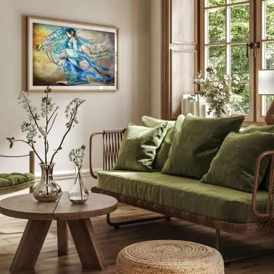 Dragon Princess Diamond Painting Kits for Adults - Diamond Art Kits a Relaxing Creative Craft Kit 26.4x33.5 {3}