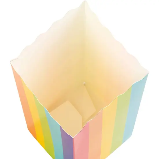 Mini Rainbow Popcorn Party Favor Boxes (100 Pack) {6}