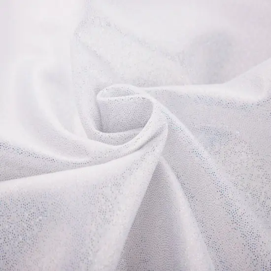 Craft Express 4 Pack Shimmer Sublimation Cosmetic Bags &ndash; 9"x6" Glitter White with Zipper {5}