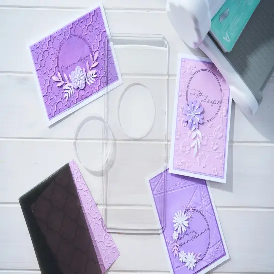 Sizzix Dimensional Diffuser Accessory By Stacey Park-Circle Plate And Insert {4}