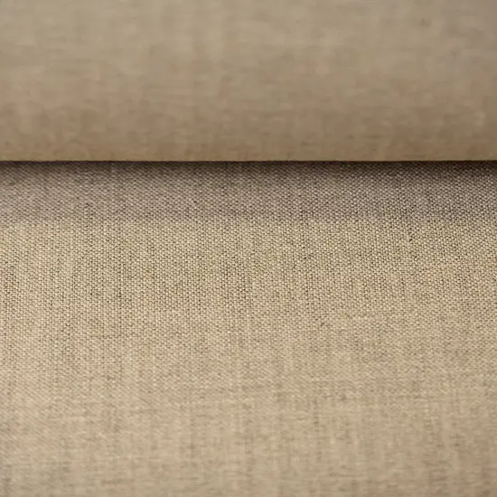 1 Yard Solid Natural Heavyweight Pure Linen Fabric 10.5 oz Flat 58 Inches Wide {4}