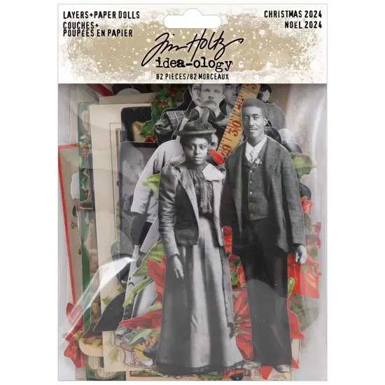Tim Holtz Idea-ology-Layers + Paper Dolls / {1}