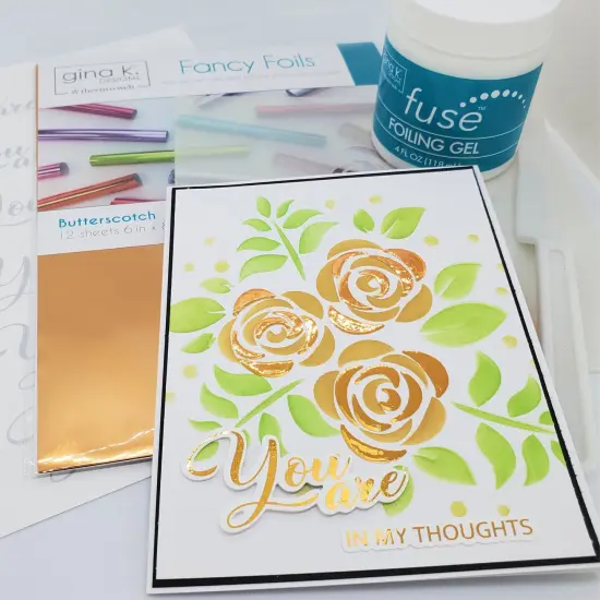 Gina K Designs Fuse Foiling Gel -4 oz {4}